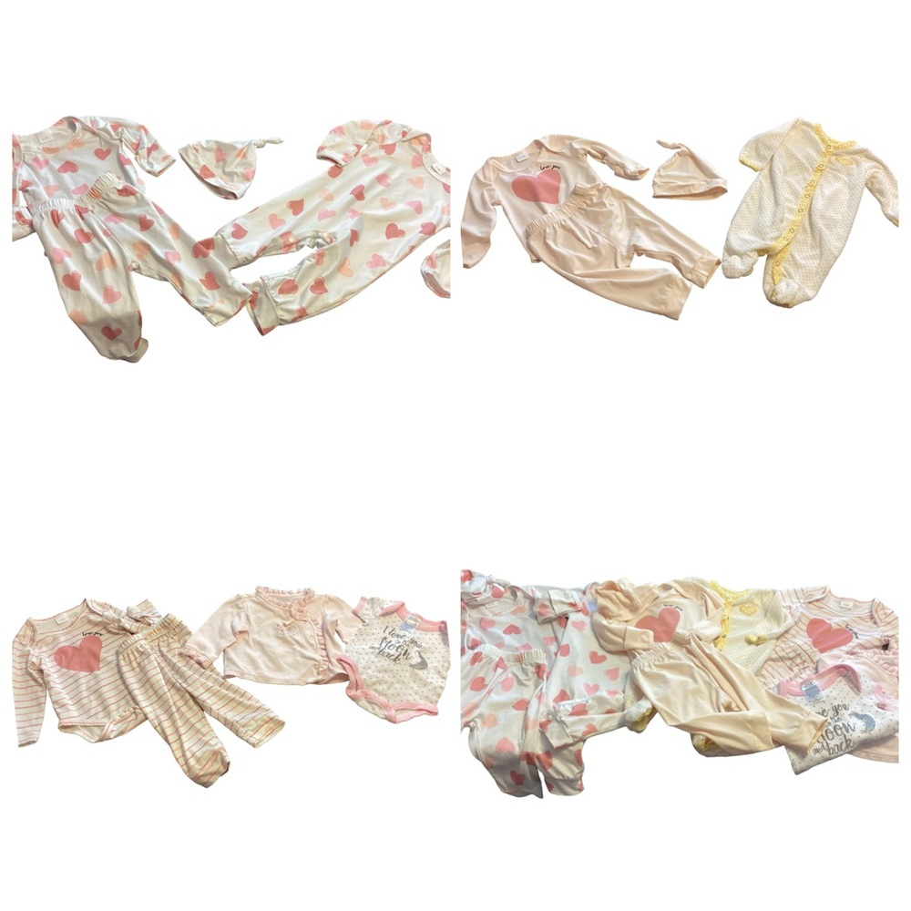 🌼 12 pc Baby Clothing Lot Size 0-3 months